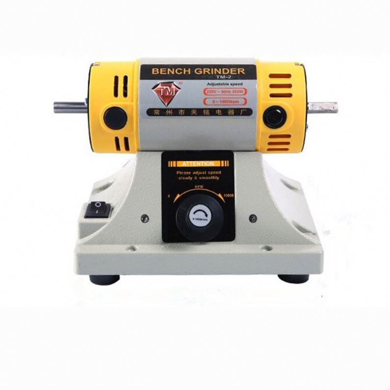 Jewelry Polisher Buffer Machine - 110/220V Professional Jewelry Rock Polishing Buffer