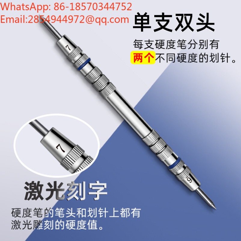 Hardness Test Pen Kit 2‑9 Grad - огляд і ціна Gemstone Identification Kit