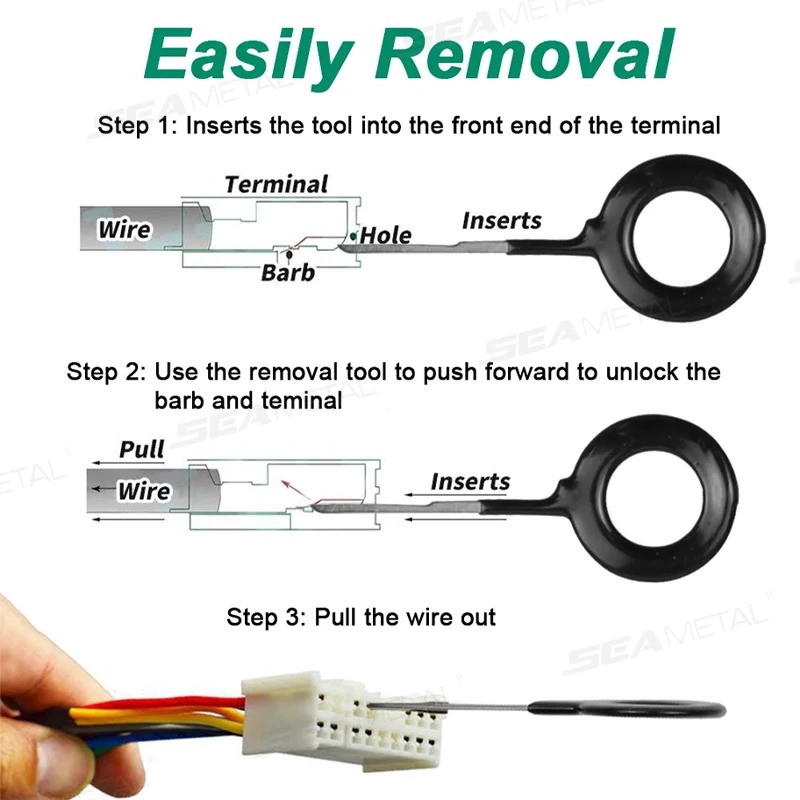 41/59Pcs New Terminal Removal  - огляд і ціна Wire Wrapping Pliers Set