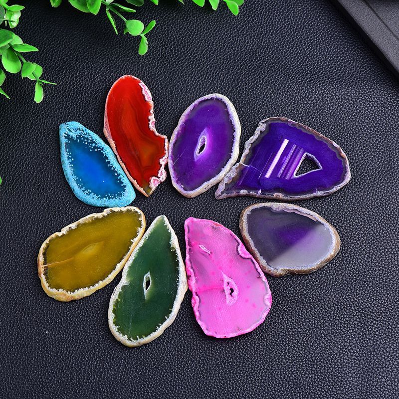 1pc Natural Agate Geode Polish - огляд і ціна Gemstone Polishing Kit