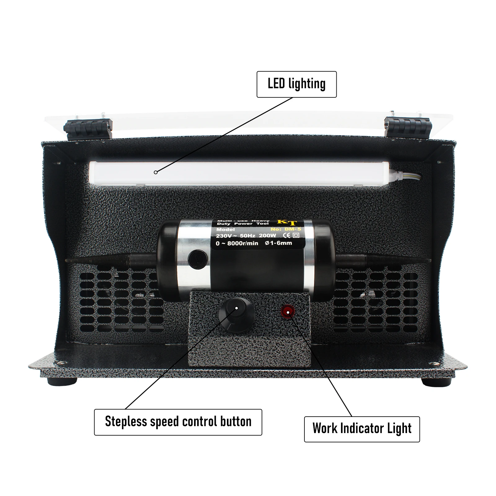 200W Jewelry Polisher Machine  - огляд і ціна Jewelry Polisher Buffer Machine