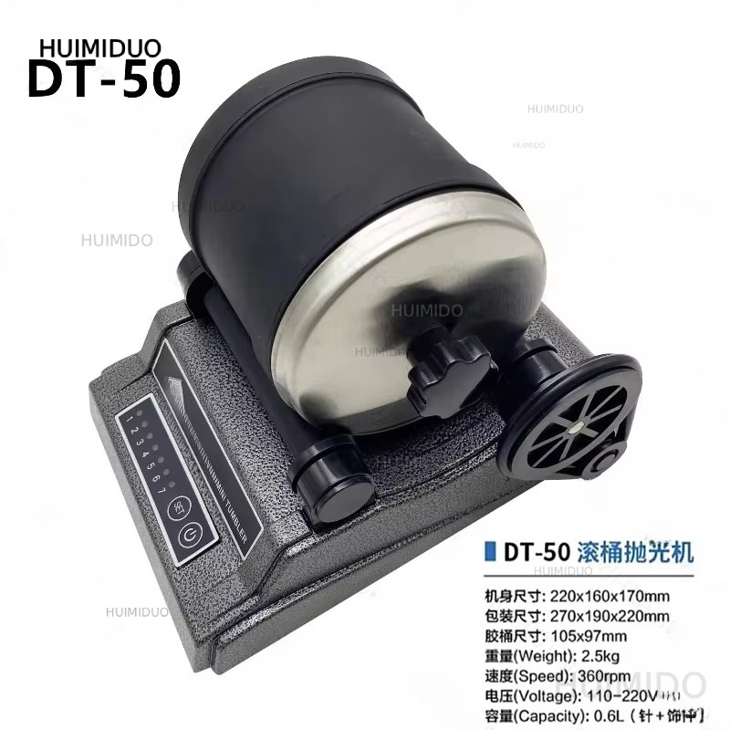 220v 2*3LB Dual Drum Rotary Ro - огляд і ціна Rock Tumbler 3Lb Rotary