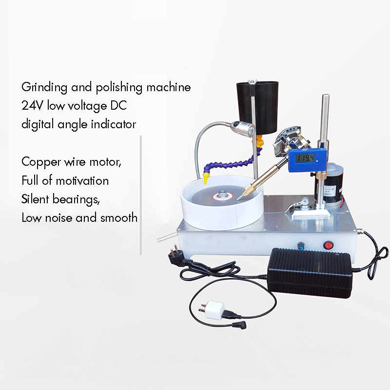 New Polishing Lapidary Flat Gr - огляд і ціна Facet Machine Gemstone Cutting