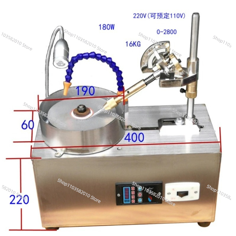 LS-0066 Gemstone Faceting Mach - огляд і ціна Facet Machine Gemstone Cutting