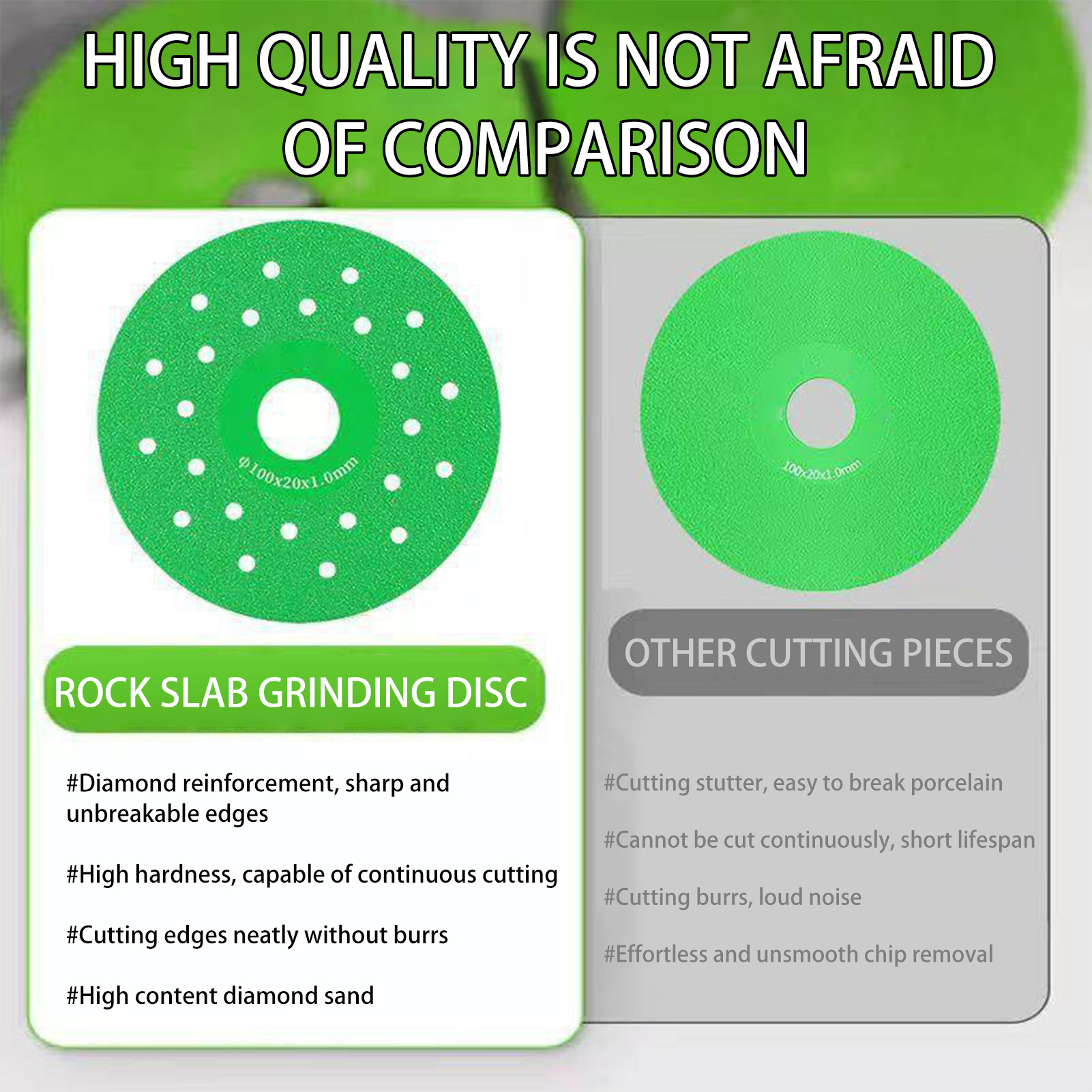3/5Pc Tile Cutting Disc Super  - огляд і ціна Diamond Grinding Wheel Lapidary
