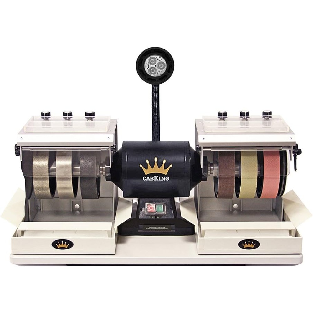 Cabbing Machine Lapidary Equip - огляд і ціна Lapidary Grinder Cabbing Machine