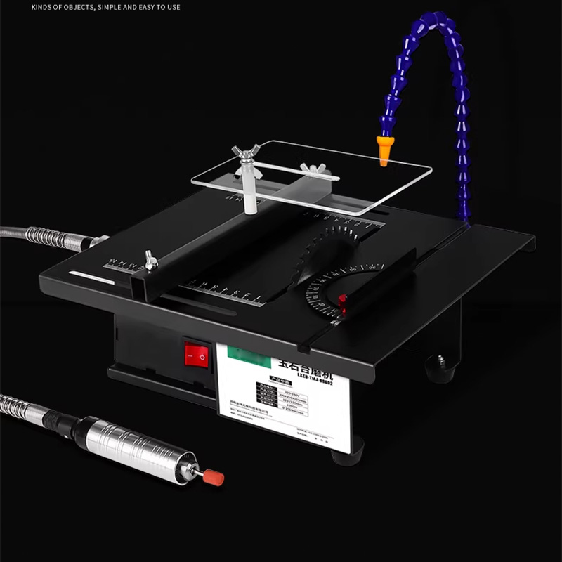 Portable Bench Grinder Gemston - огляд і ціна Facet Machine Gemstone Cutting