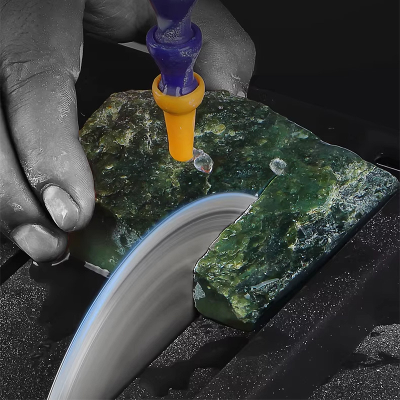 Portable Bench Grinder Gemston - огляд і ціна Facet Machine Gemstone Cutting