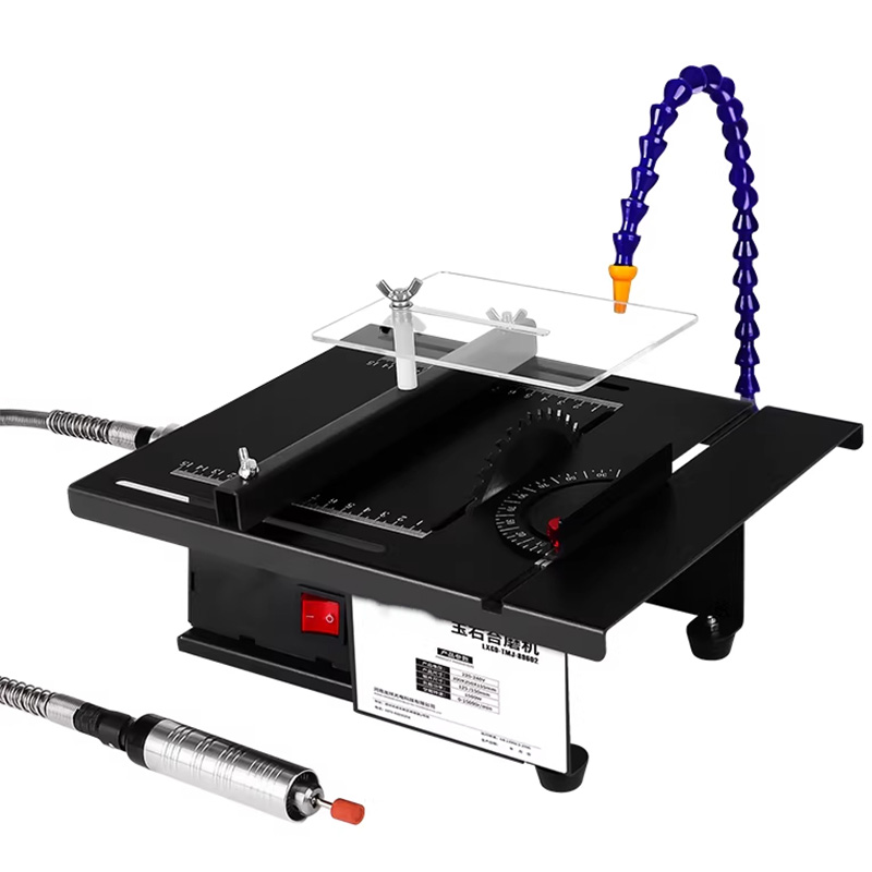 Portable Bench Grinder Gemston - огляд і ціна Facet Machine Gemstone Cutting