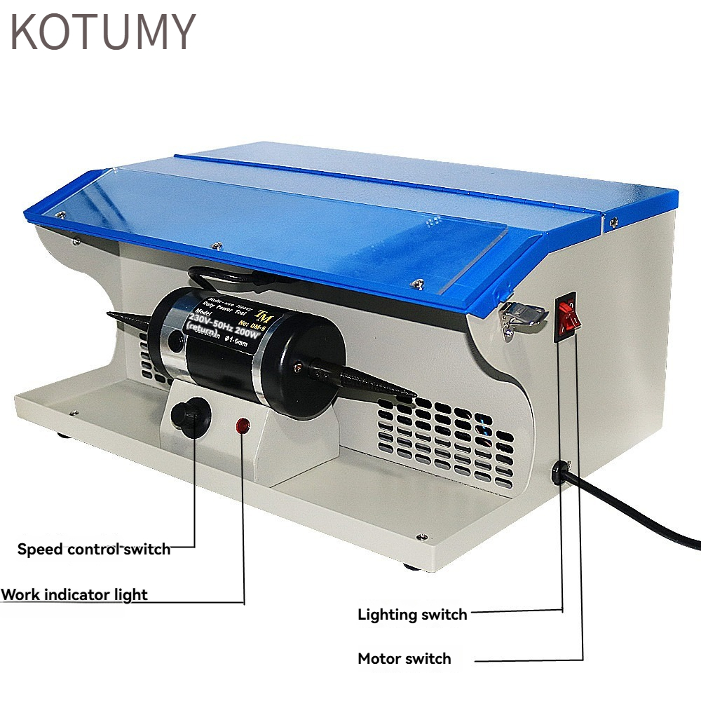 KOTTUMY 110V/220V DM-5 Bench P - огляд і ціна Jewelry Polisher Buffer Machine