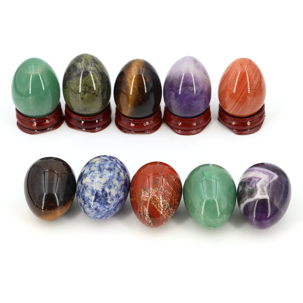 30x40mm Natural Yoni Egg Shape - огляд і ціна Gemstone Polishing Kit