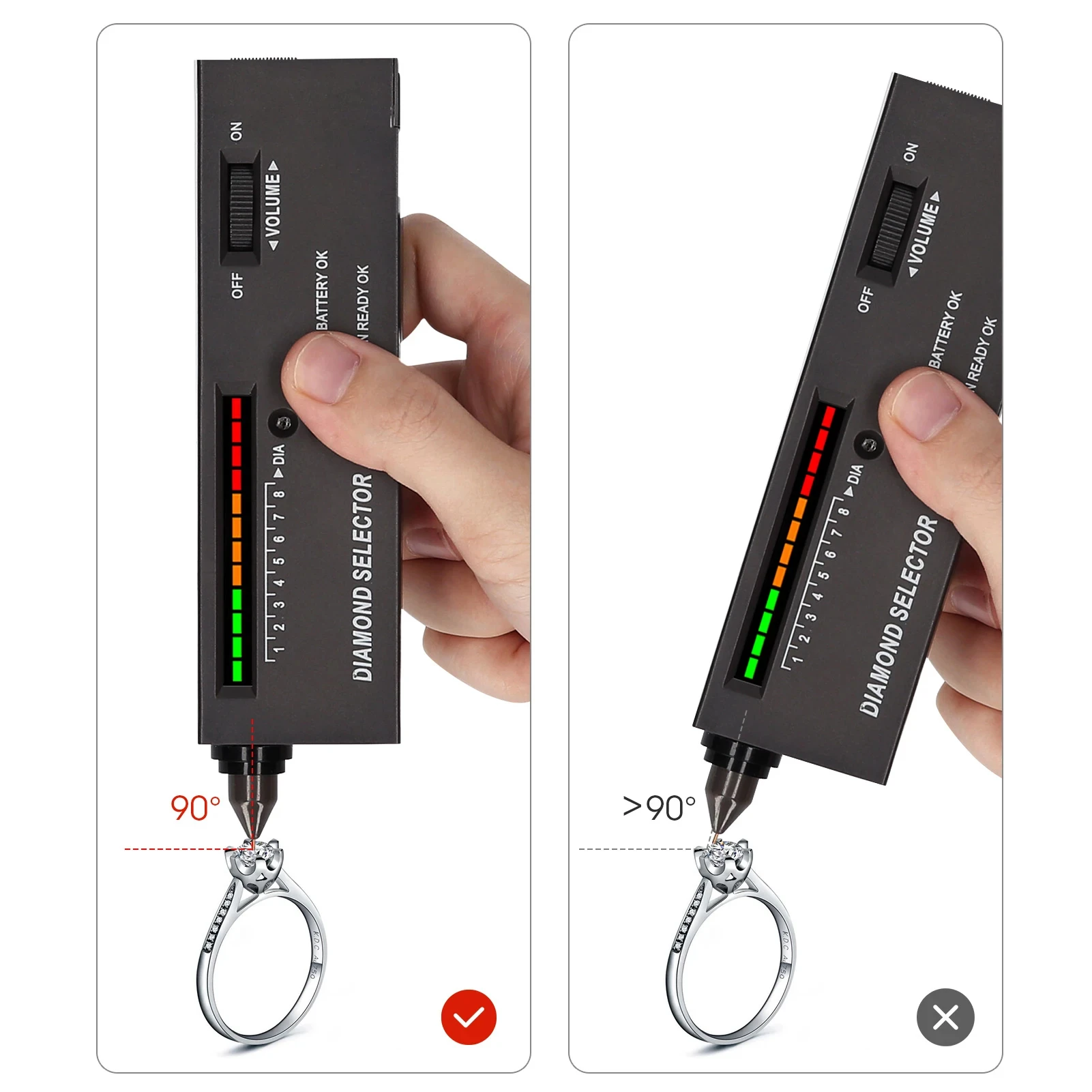 High Accuracy Diamond Tester P - огляд і ціна Gemstone Identification Kit