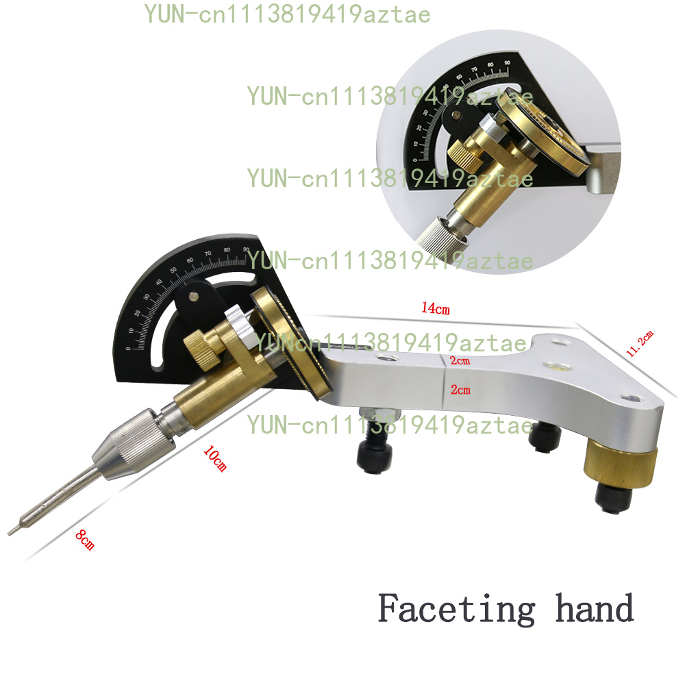 Lapidary Gem Faceting Hand Too - огляд і ціна Facet Machine Gemstone Cutting