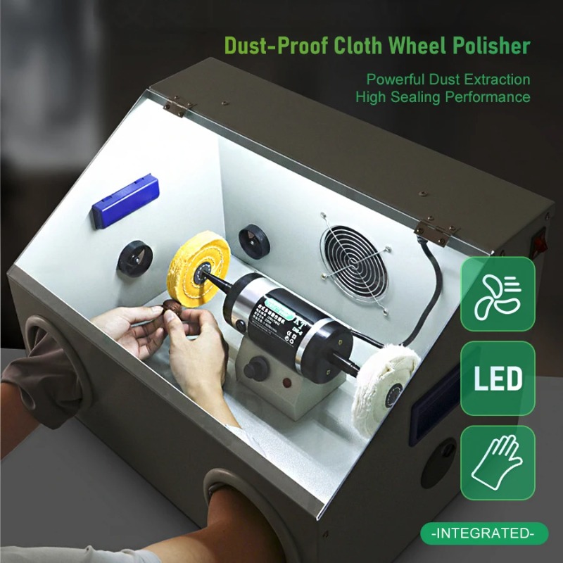 200W Jewelry Polishing Machine - огляд і ціна Jewelry Polisher Buffer Machine