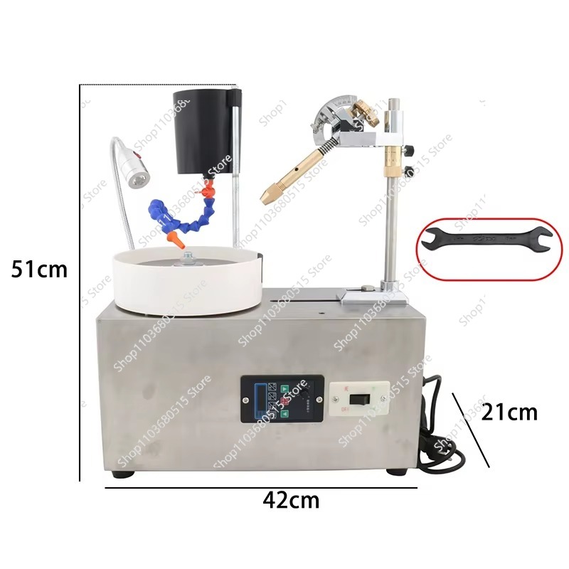 Digital Display Gemstone Facet - огляд і ціна Facet Machine Gemstone Cutting