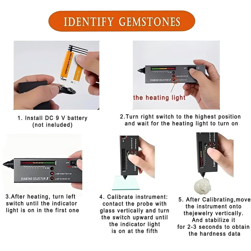 Yasumai Jewelry Diamond Tester - огляд і ціна Gemstone Identification Kit