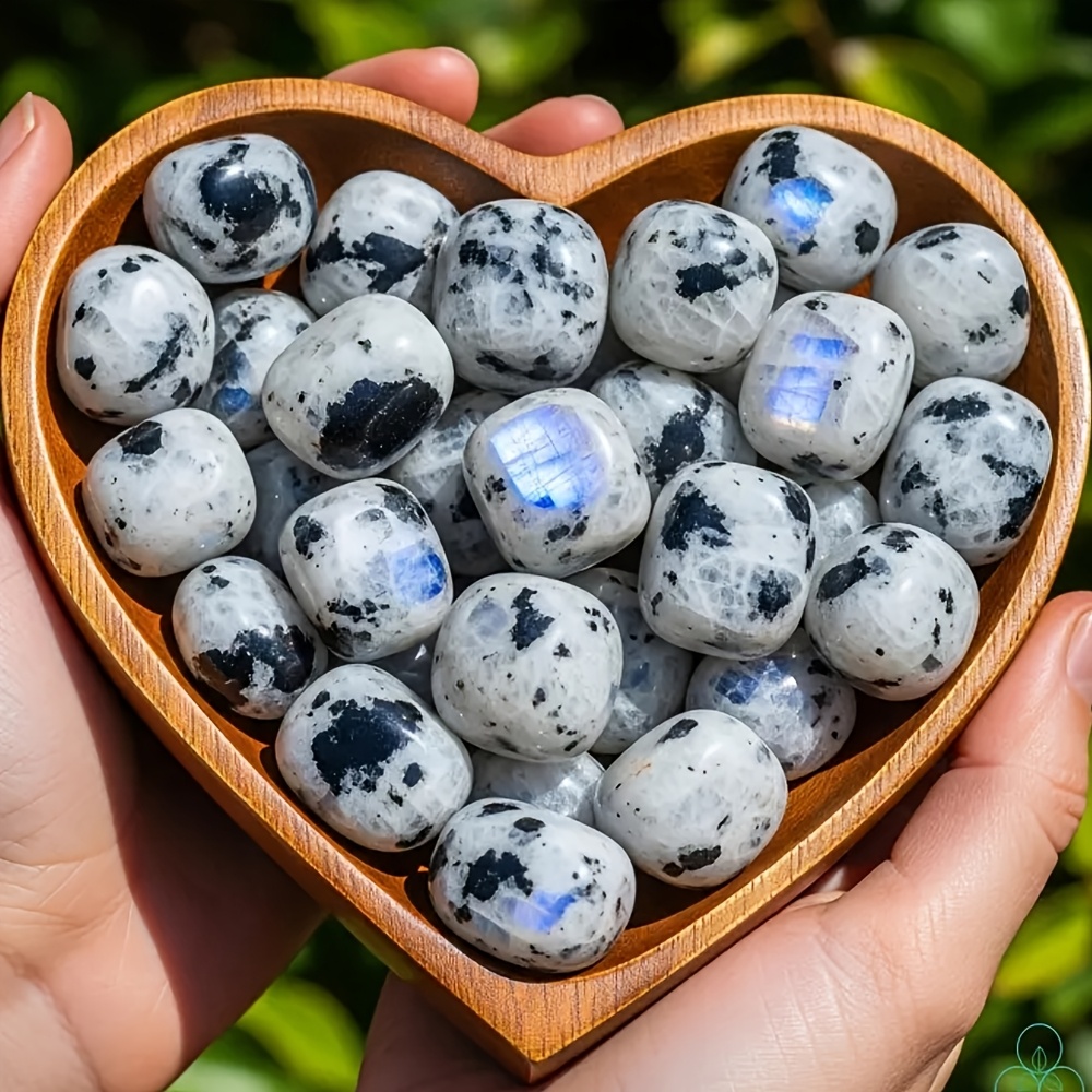 1 Bag 100g Natural Flashy Moon - огляд і ціна Gemstone Polishing Kit