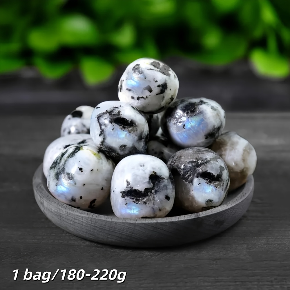 1 Bag 100g Natural Flashy Moon - огляд і ціна Gemstone Polishing Kit