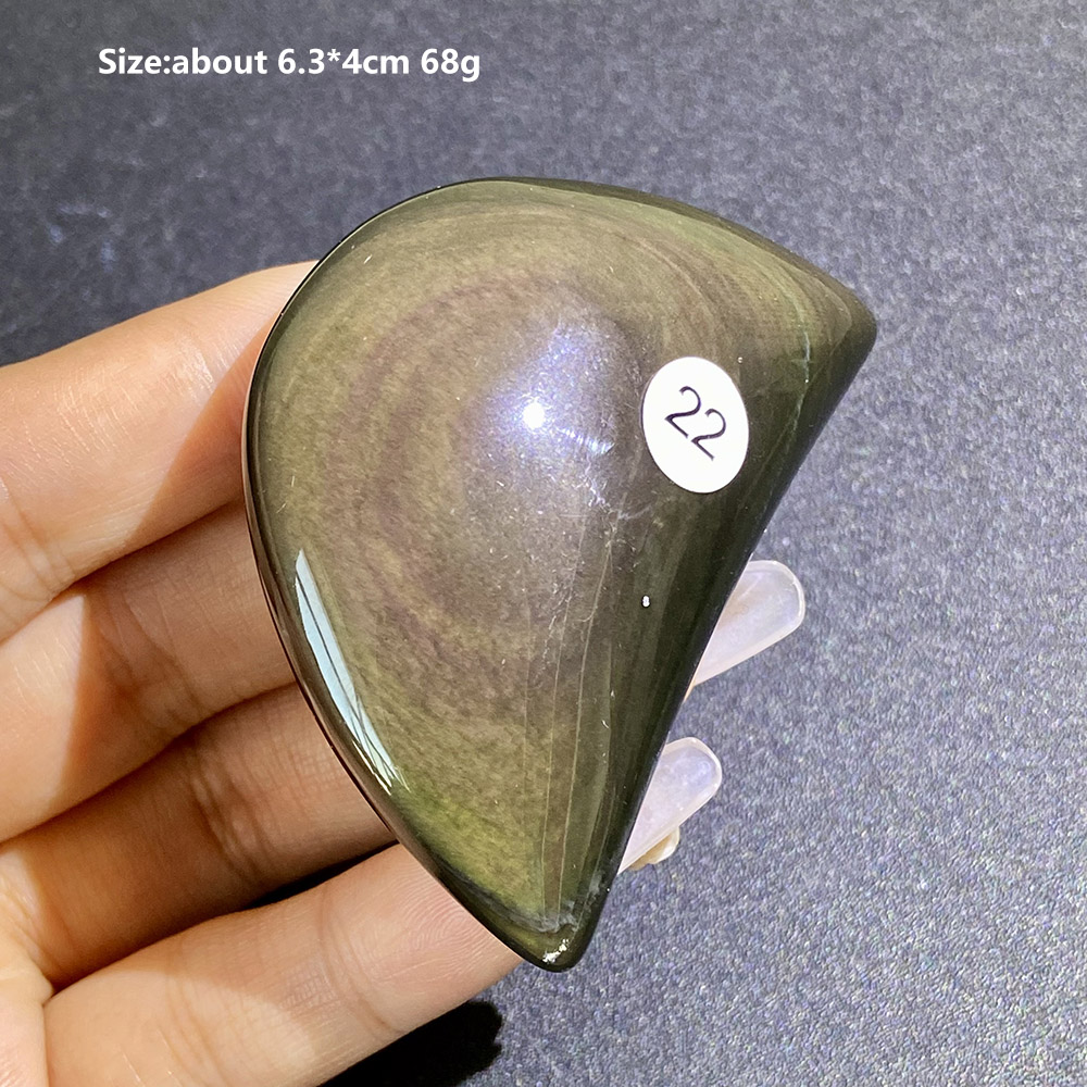 Natural Rainbow Obsidian Cryst - огляд і ціна Gemstone Polishing Kit