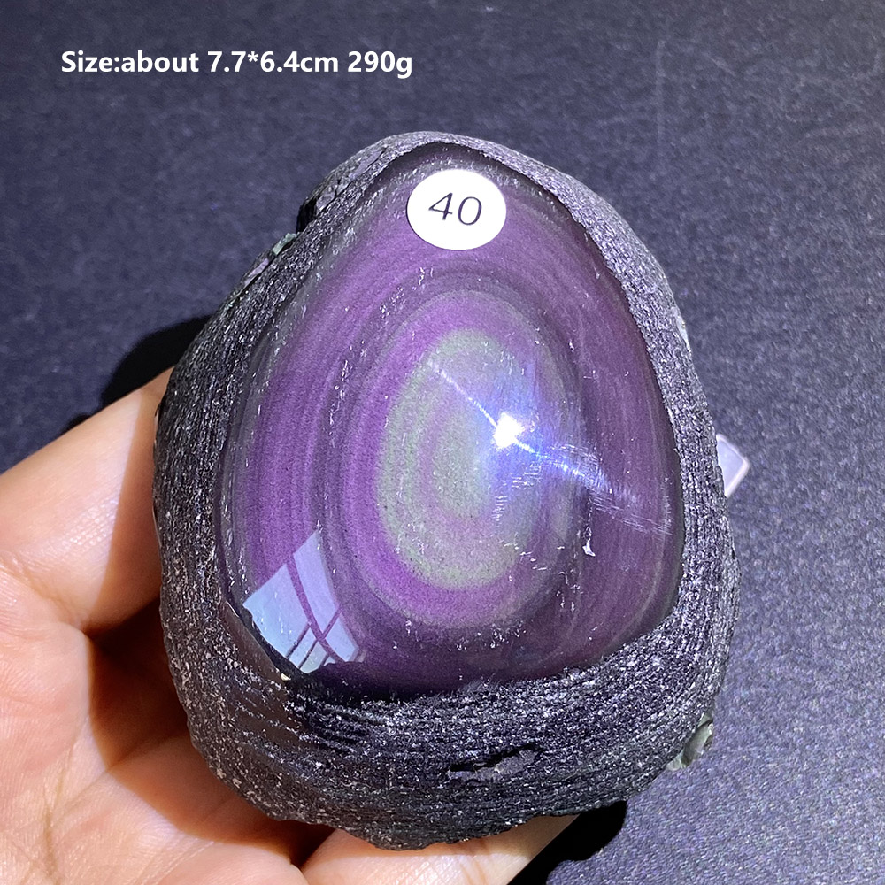 Natural Rainbow Obsidian Cryst - огляд і ціна Gemstone Polishing Kit