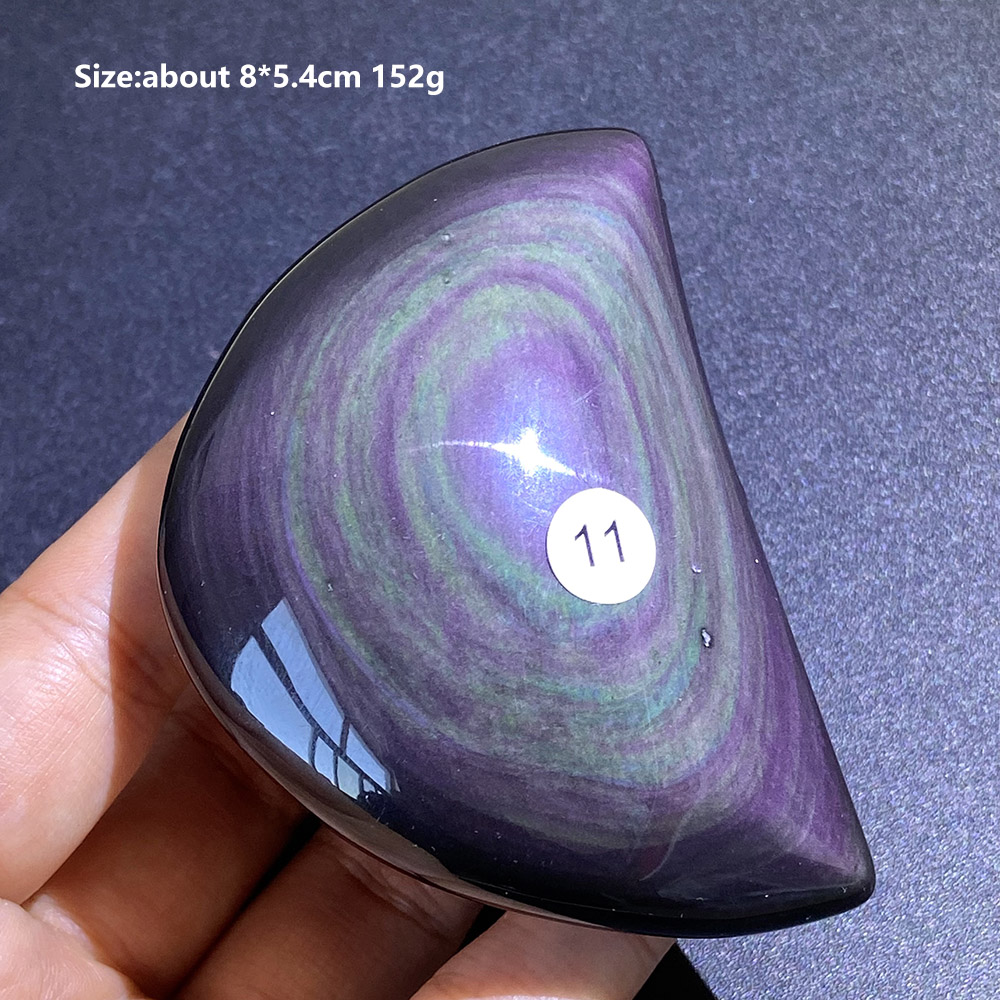 Natural Rainbow Obsidian Cryst - огляд і ціна Gemstone Polishing Kit