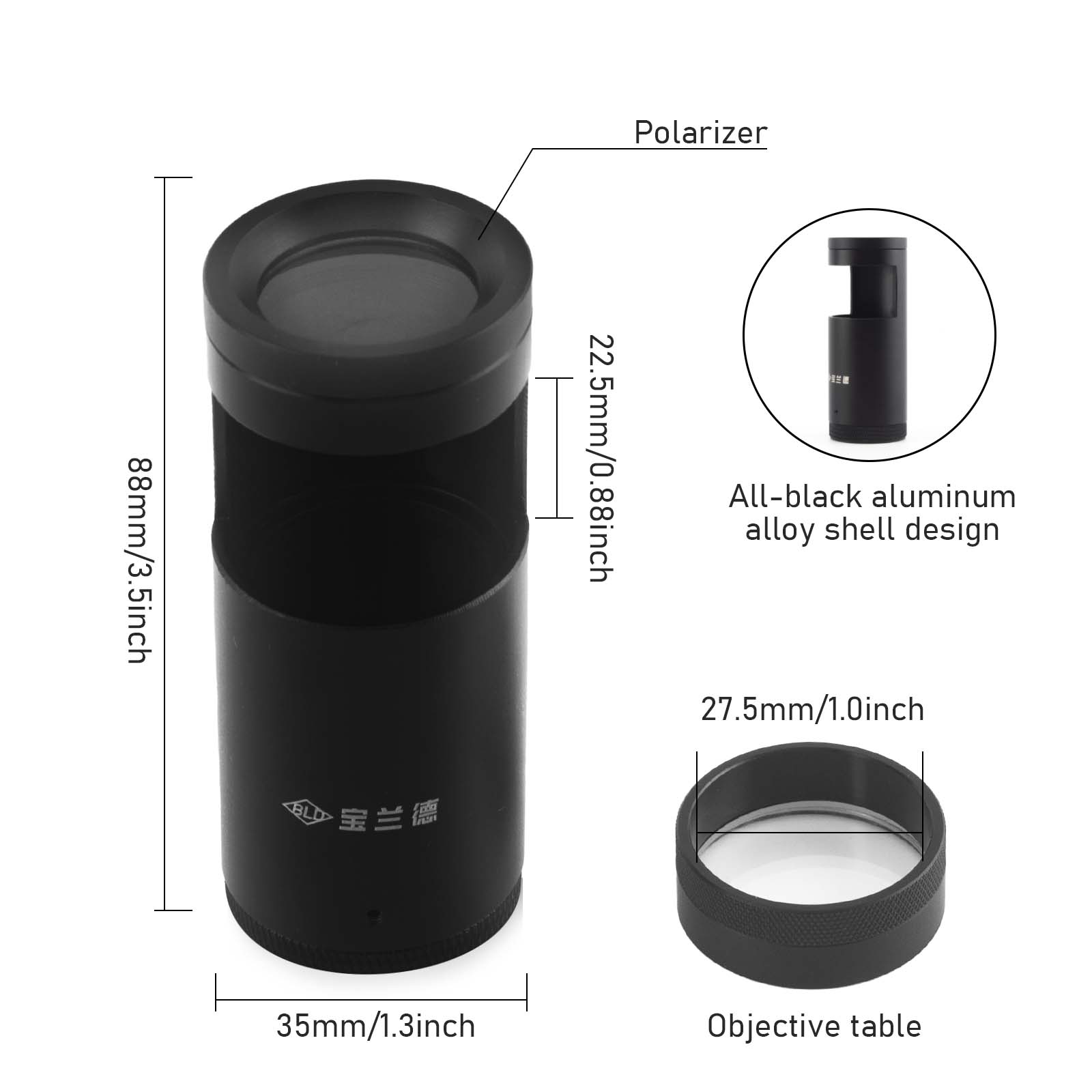 Handheld LED Polariscope for J - огляд і ціна Gemstone Identification Kit