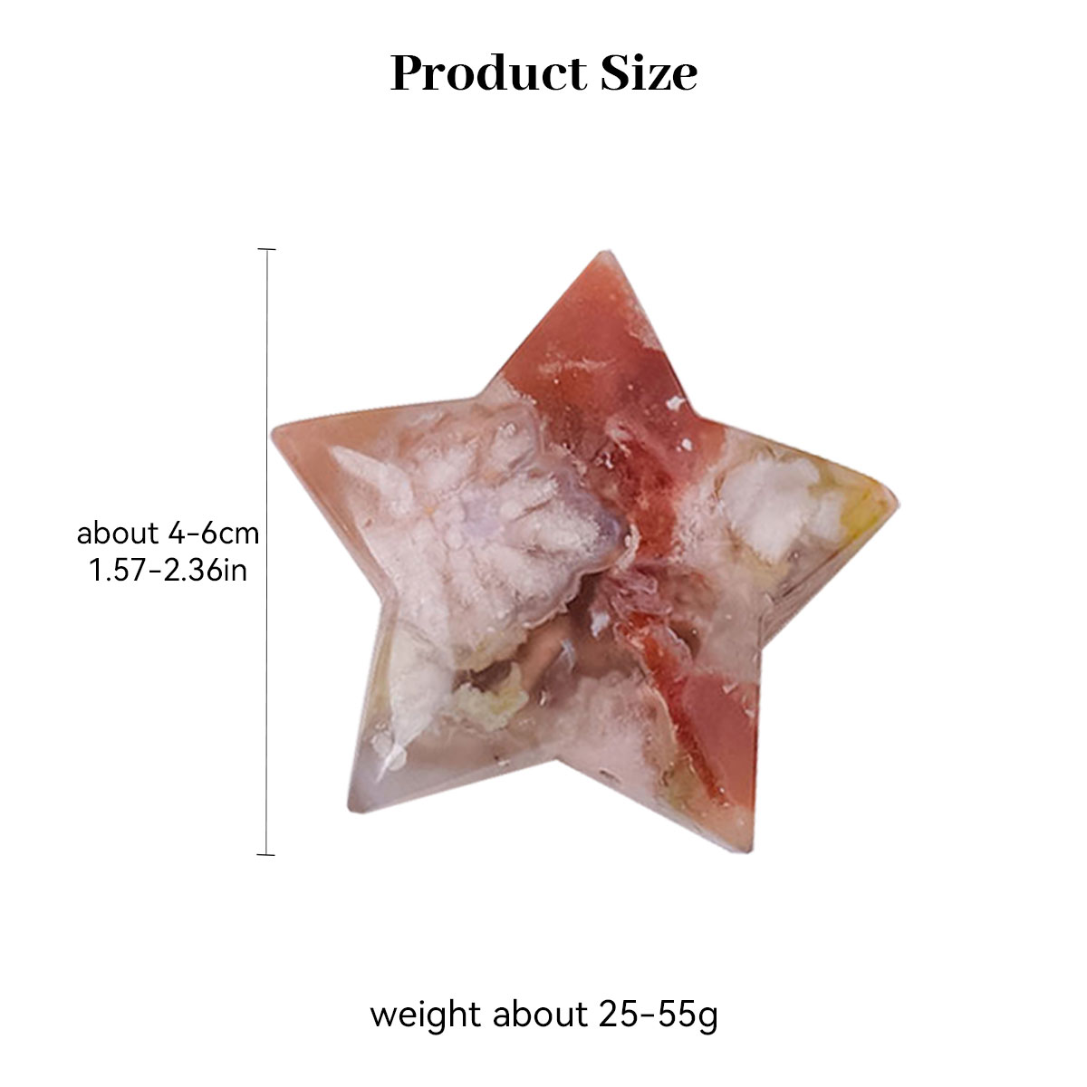 1PC Natural Crystal Cherry Aga - огляд і ціна Gemstone Polishing Kit