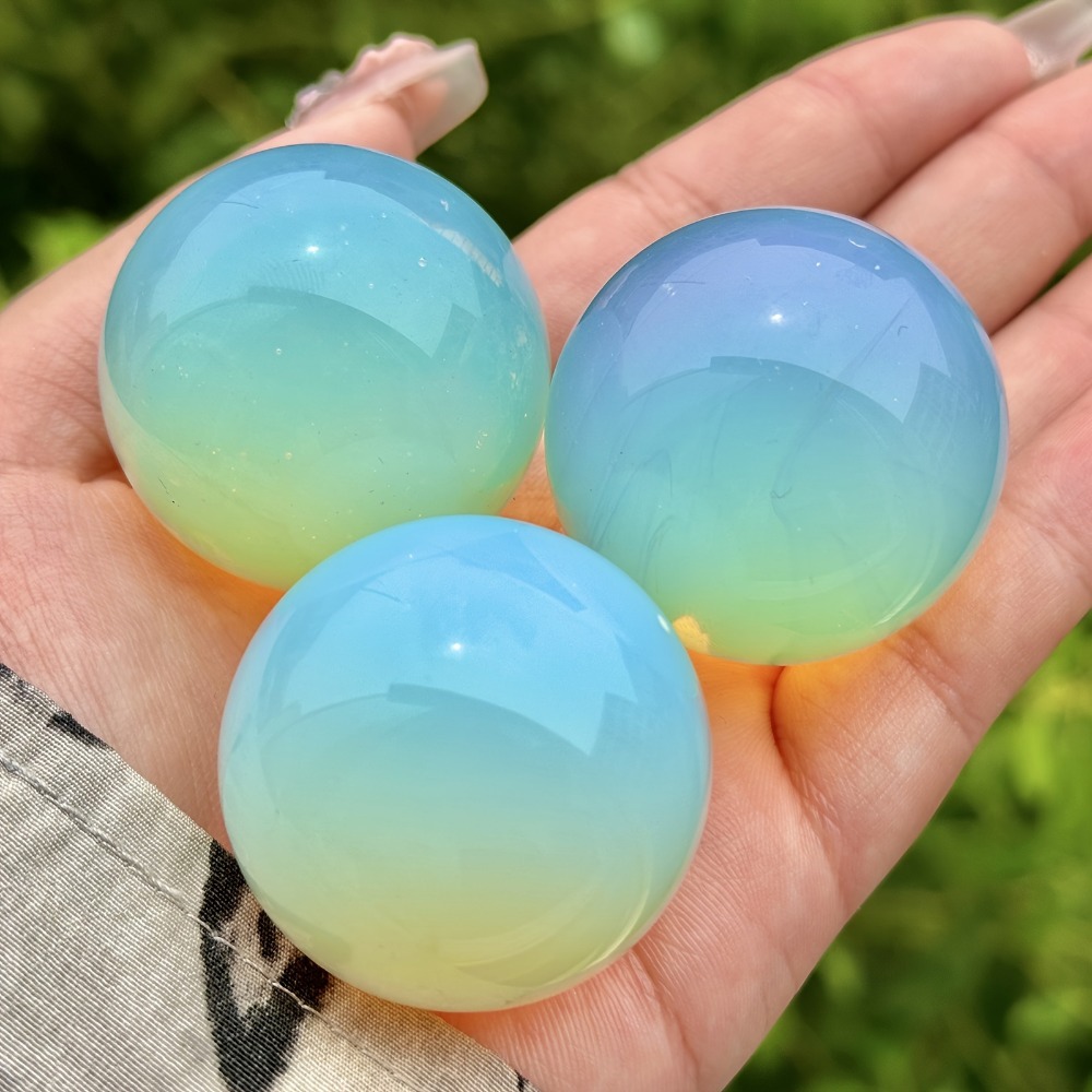 Natural Opal Stone Crystal Bal - огляд і ціна Gemstone Polishing Kit