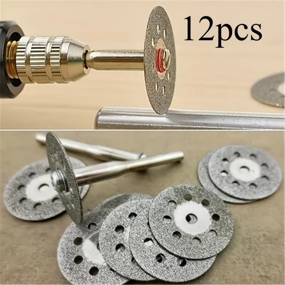12Pcs/set Diamond Slice Diamon - огляд і ціна Diamond Grinding Wheel Lapidary