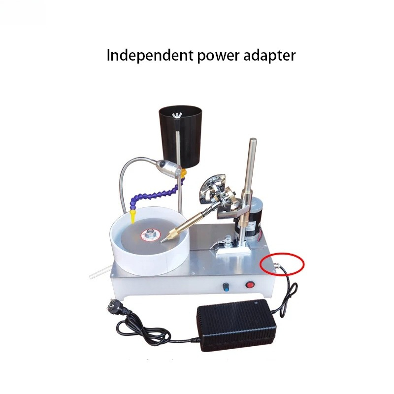 DC Stepless Speed Gem Faceting - огляд і ціна Facet Machine Gemstone Cutting