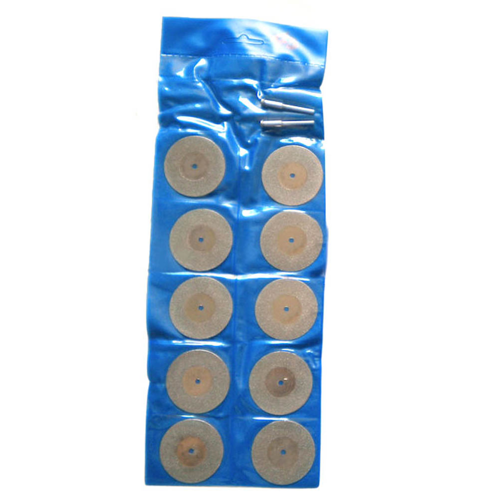 10PCS 50mm mini cutting disc D - огляд і ціна Diamond Grinding Wheel Lapidary