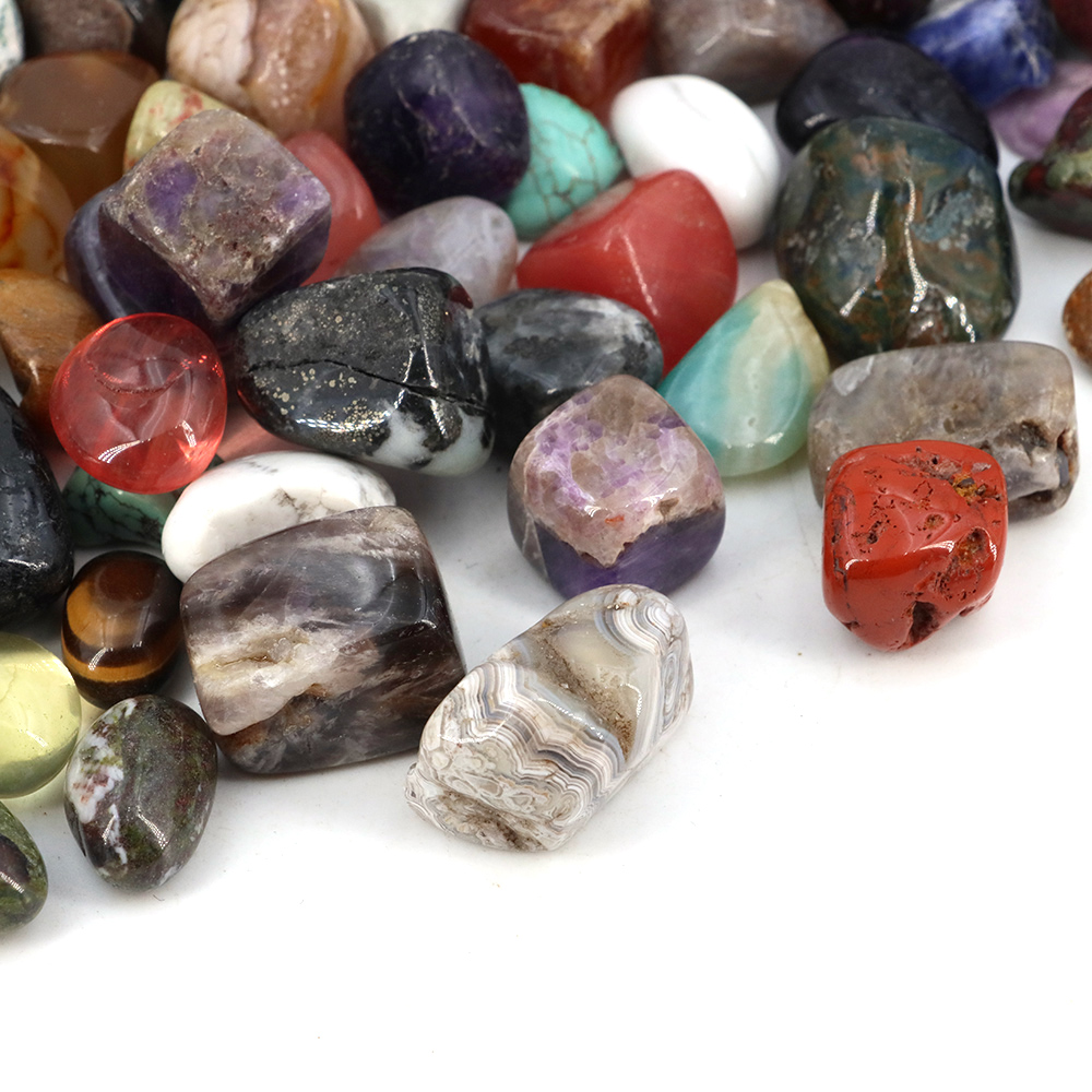 200g/Bag Irregular Tumbled Cra - огляд і ціна Gemstone Polishing Kit