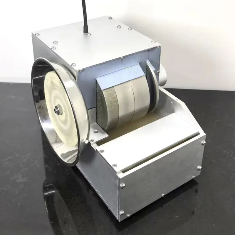 Mini Faceting Machine Flat Lap - огляд і ціна Lapidary Grinder Cabbing Machine