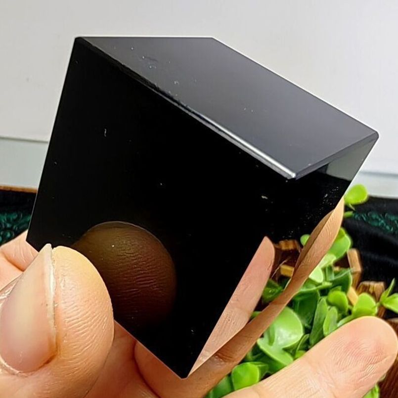 1pc Natural Black Obsidian Qua - огляд і ціна Gemstone Polishing Kit